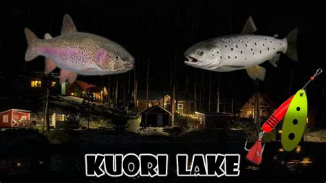 Russian Fishing Kuori Lake Spin Trolling Rf Spot Youtube