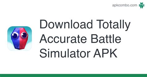 Totally Accurate Battle Simulator Apk Android Game Free Download