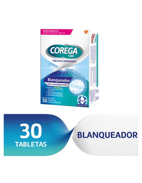 Limpiador De Prótesis Dentales y otros Aparatos Removibles Corega Tabs