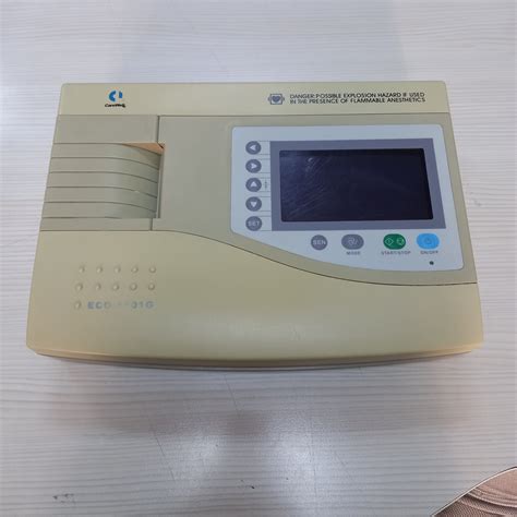 Secondhand Carewell EKG 1101G 1 Channel ECG Device Medbidding