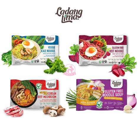 Jual Ladang Lima Veggie Noodle G Mie Sayur Sehat Shopee Indonesia