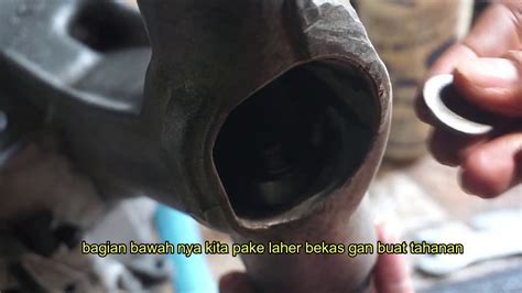 Cara Pasang Karet Body Vespa Karet Sasis Engine Mounting YouTube