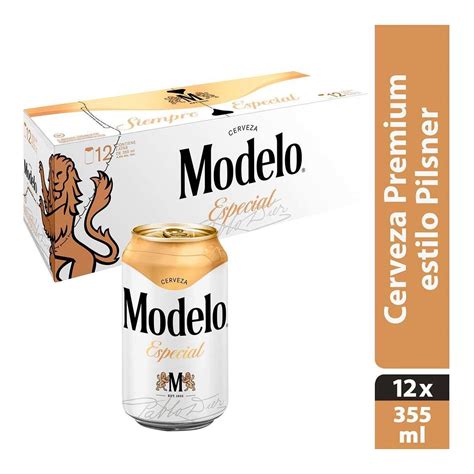 Cerveza Modelo Especial 12 Pack Lata 355ml MercadoLibre