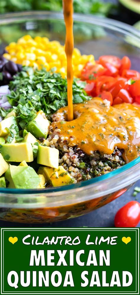 Mexican Quinoa Salad With Avocado Evolving Table Recipe Quinoa