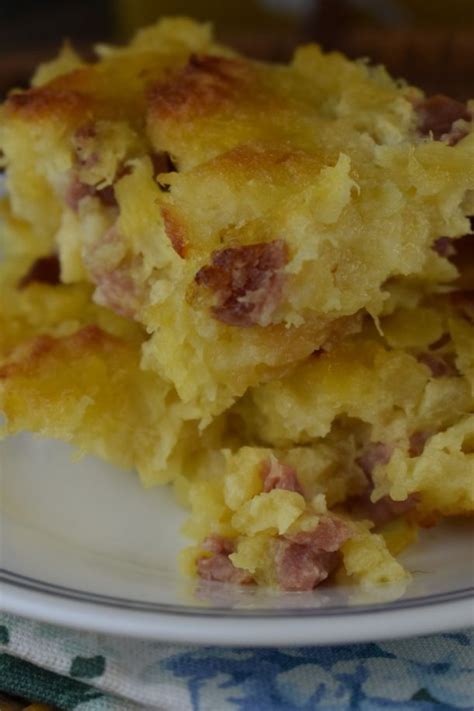 Ham and Pineapple Casserole Recipe - These Old Cookbooks