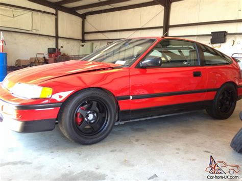 1989 Honda Crx Fuly Built B18 Vtec Turbo 400whp