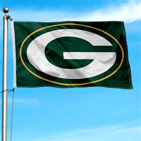 Green Bay Packers Logo 3x5 Banner Flag - State Street Products