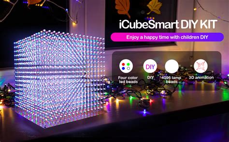 Amazon Icubesmart D Led Cube Light Electronics Kit With Led