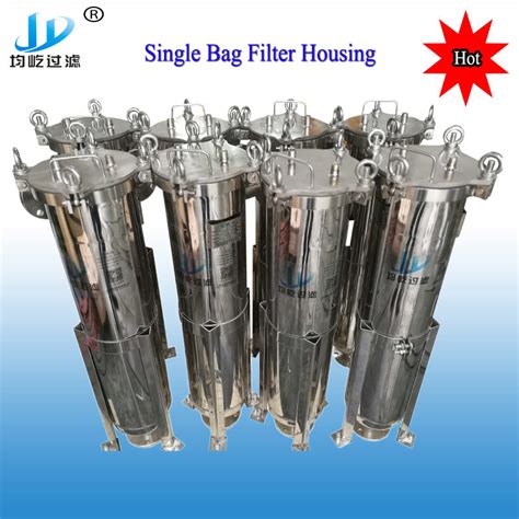 Stainless Steel Single Bag Filter Housing For Chemical Industry China