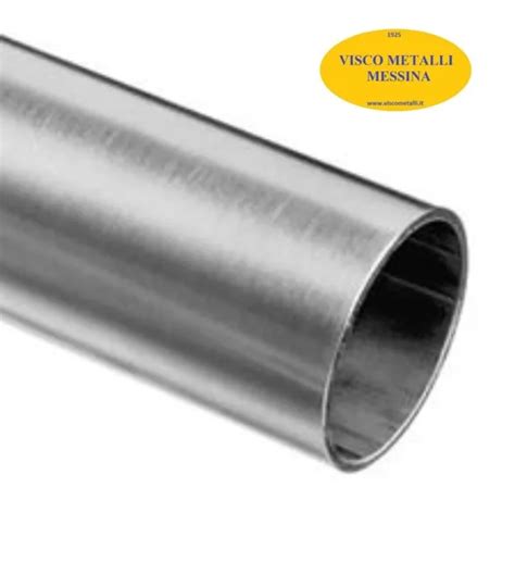 TUBO TONDO ACCIAIO Inox 304 Spazzolato Mm 12x1 Moto Meccanica Barca