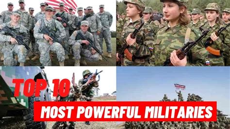 Top 10 Most Powerful Militaries In The World 2022 Youtube