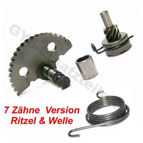 Kickstarter Ritzel Welle Set Z B Rex Kymco Retro Peugeot Honda