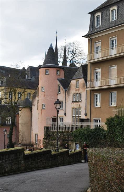 Luxembourg Architecture. City Center. Editorial Photo - Image of ...