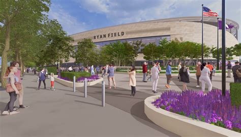 Northwestern Shares New Renderings Of Two Year Million Stadium