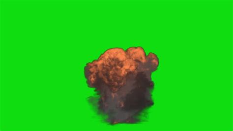 Explosion Green Screen Stock Footage Video (100% Royalty-free ...