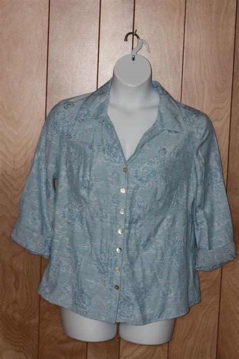 Women S Dressbarn Woman Floral Top Size Ebay