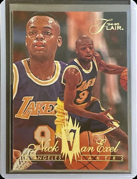 Nick Van Exel 1994 95 Flair Basketball 76 EBay