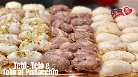 Tetú Teio e Totò al Pistacchio Biscotti bersaglieri siciliani della