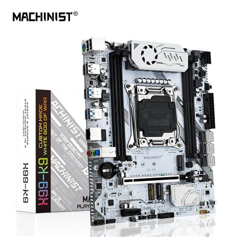 MACHINIST K9 X99 Placa M E Suporte LGA 2011 3 Xeon E5 2666 2667 2670 V3