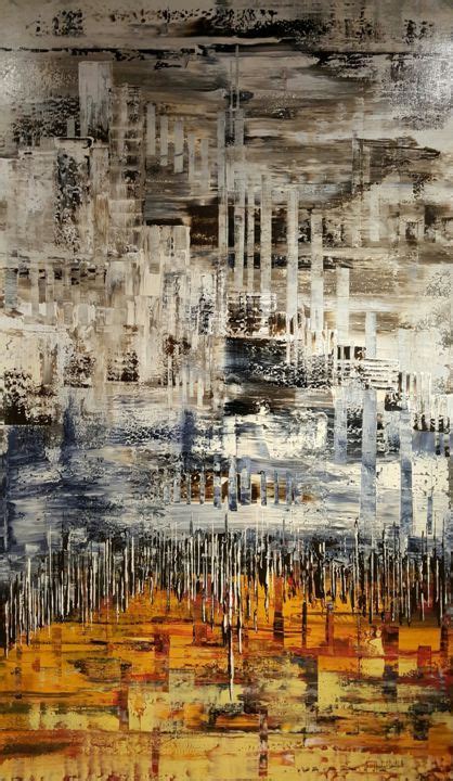 Babylone Malerei Von Jean Humbert Savoldelli Artmajeur Abstract