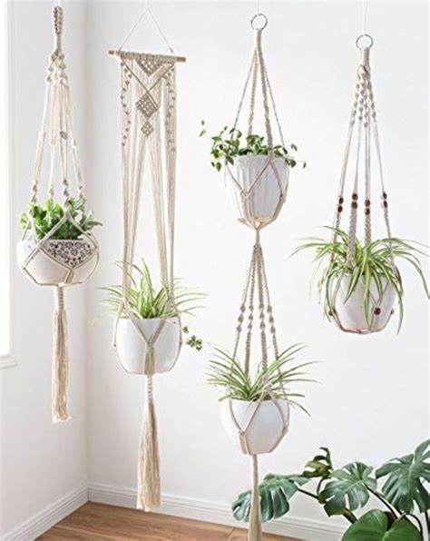 Macrame Hanging Planter Hanging Plants Indoor Macrame Hanger Macrame