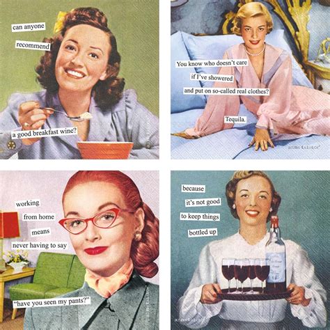 Amazon Funny Cocktail Napkin Anne Taintor Napkin Assorted Box