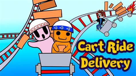 Cart Ride Delivery Service Paquete Por Voz Roblox Youtube