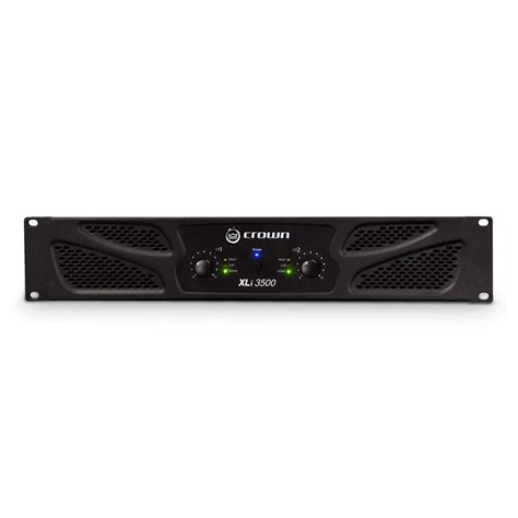 Crown XLi 3500 1350W Amplificador De Potencia De 2 Canales Audio