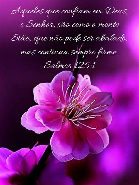 Salmos Aqueles Que Confiam Em Deus O Senhor S O Como O Monte