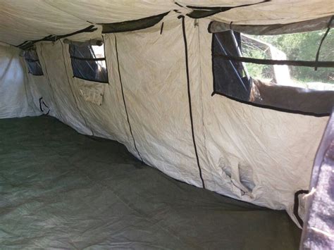 Base X 305 Military Tent With Liner 18 X 25 Tan For Sale In Monroe