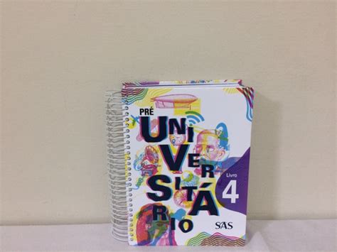 Apostila Sas Pré Universitário MercadoLivre