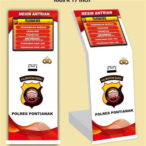 Jual Mesin Antrian Kiosk Pesenan Kab Sumedang Cv Rdv Indo Print