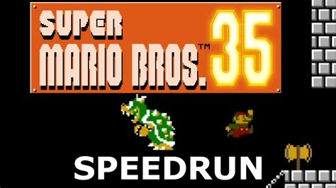 Speedrunning Super Mario Bros Inside Mario 35 Youtube