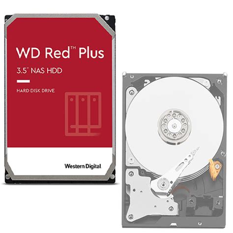 Western Digital WD Red Plus 3.5" 1TB 4TB NAS System SATA HDD Hard Disk ...