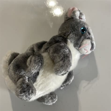 Ty Toys Ty Beanie Baby Hopper The Bunny Rabbit Date Of Birth August