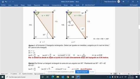 Trigonometr A Jercicio Unad Geogebra Youtube