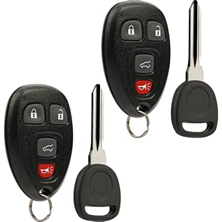 Amazon Car Key Fob Keyless Entry Remote With Ignition Key Fits