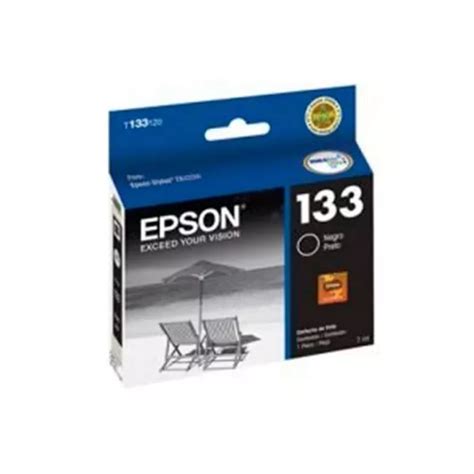 Cartucho Epson 133 Color Negro T133120 Al