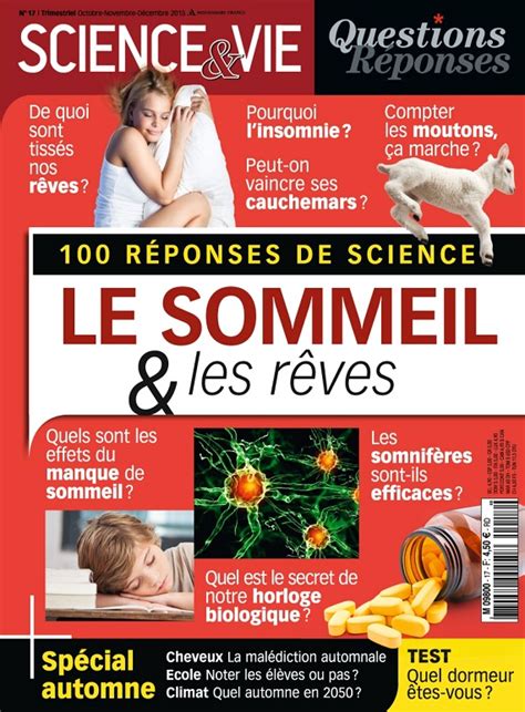 Science et Vie Questions Réponses N17 Le Sommeil et Les Rêves