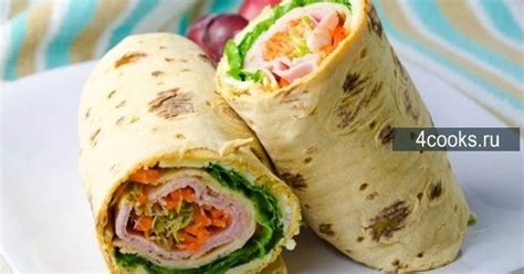 Ролл с ветчиной и сыром рецепт с фото пошаговый от Ольга Никитина ...