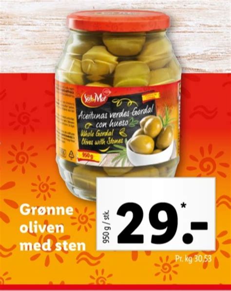 Sol Mar Oliven Tilbud Hos Lidl