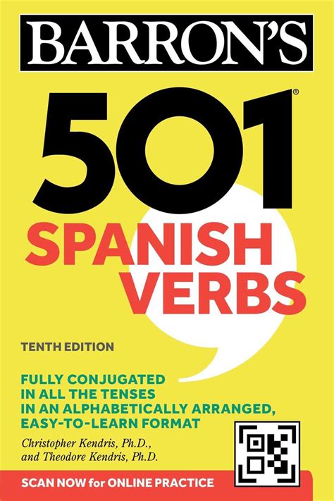 Spanish Verbs Tenth Edition Spanisch Schulbuch