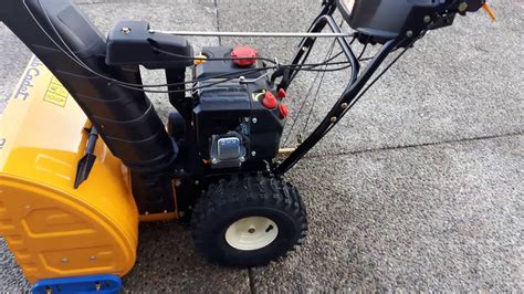 Cub Cadet Snowblower 24 524 Swe Running Youtube