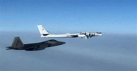 Us Fighter Jets Intercept Russian Bombers Near Alaska Cbs News