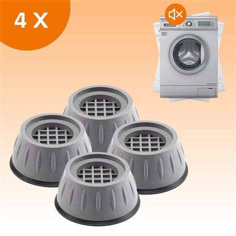 Flooq Wasmachine Demper Stuks Trillingsdemper Anti Slip Trilmats