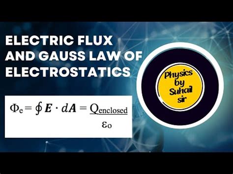 Class Chapter Electric Charges And Fields Electric Flux And