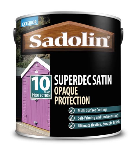 Sadolin Superdec Satin - Sadolin Wood Protection