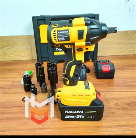 Jual Impact Wrench 21v Nagawa Nic 21k Mesin Pembuka Baut Nagawa 21v