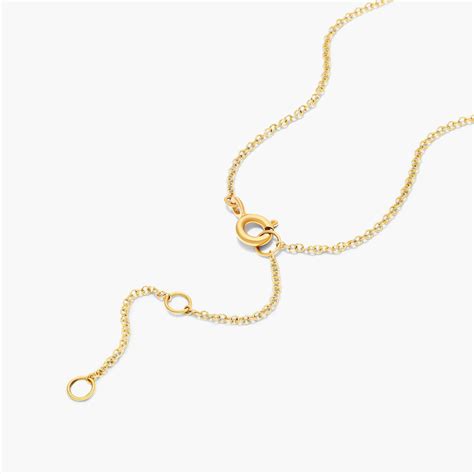 K Yellow Gold Initial K Diamond Necklace Y