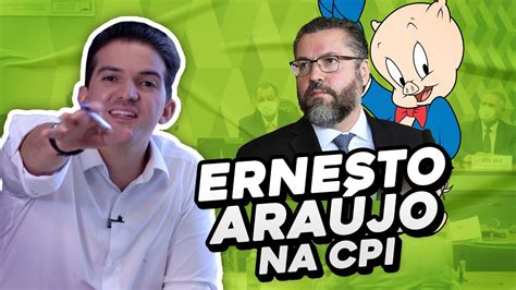 ANALISANDO ERNESTO ARAÚJO NA CPI YouTube